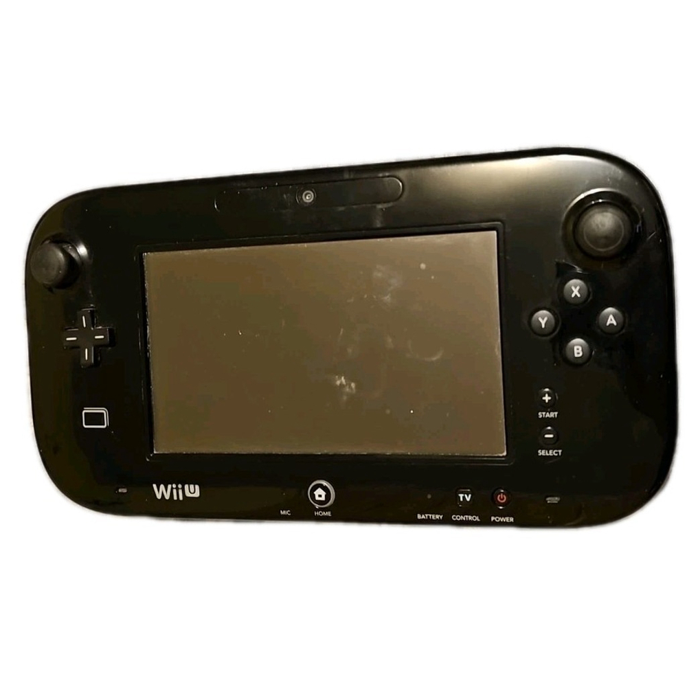 Nintendo Wii U Deluxe 32GB Console WUP-101(02) With Gamepad WUP-010(USA) Cables - Picture 7 of 12